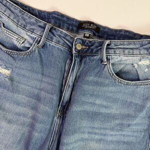 Judy Blue Rigid Front Stretch Back High Rise Distressed Jeans Womens 18W JB88736